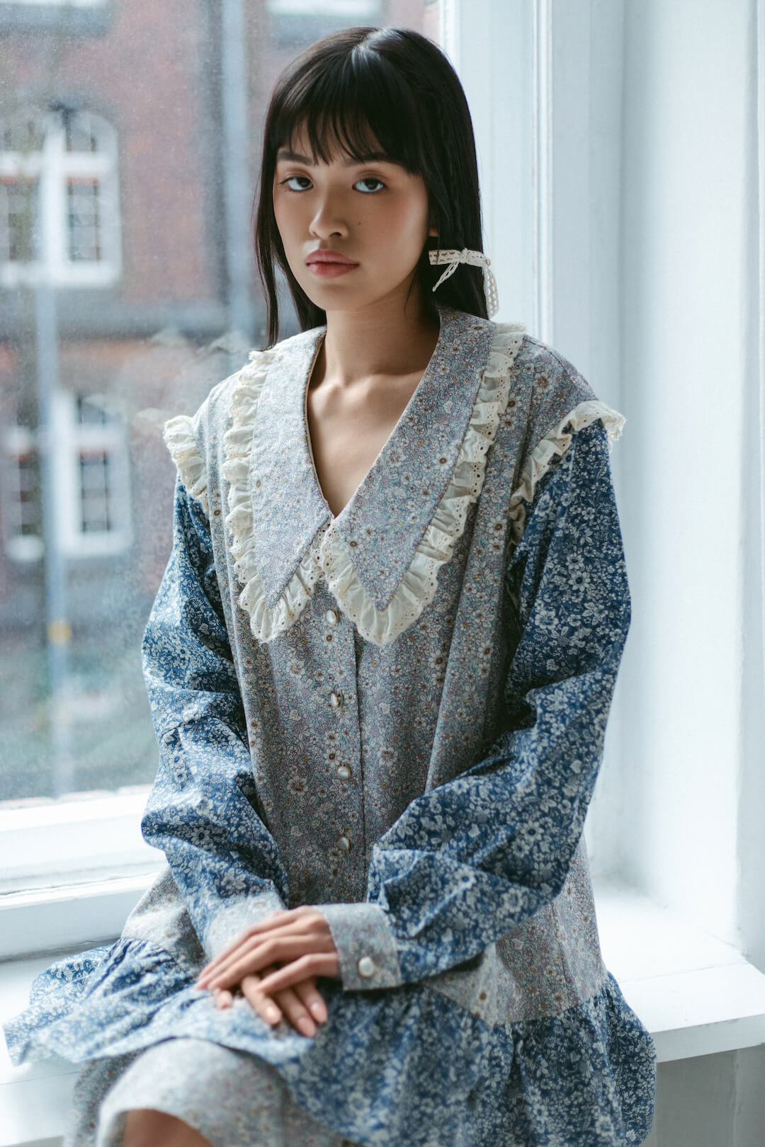 SUKIENKA BLUE HARMONY - obrazek 3