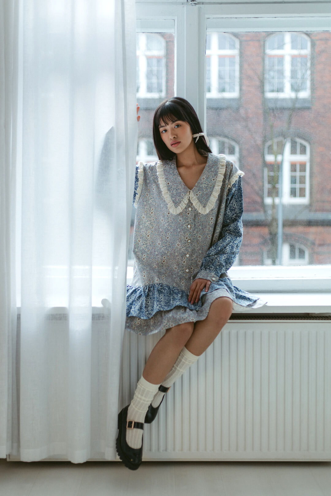 SUKIENKA BLUE HARMONY